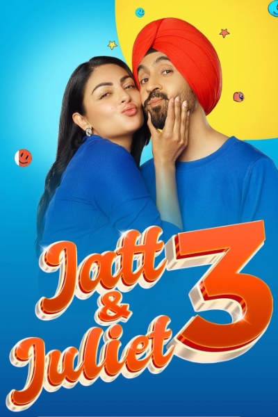 Jatt & Juliet 3 (2024) WEB-DL [Punjabi DD5.1] 4K 1080p 720p & 480p [x264/HEVC] | Full Movie